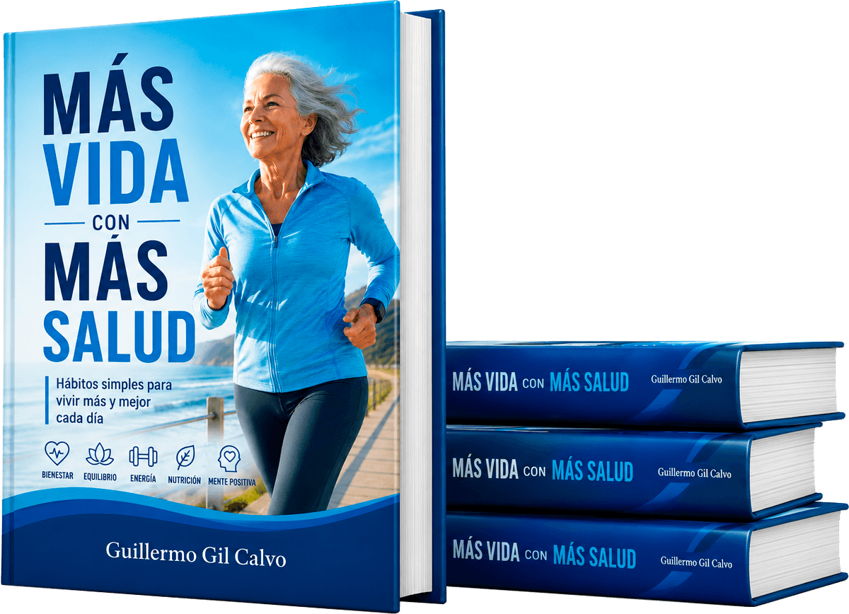 Libro Más vida con más salud del Dr. Guillermo Gil Calvo